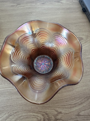 Vintage Karneval Glasschale