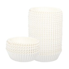 300 Pcs Pet Disposable Feeding Bowls Liner Bulk, Cat Food Bowls Small Paper B...