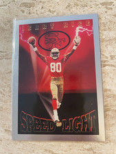 1992 Skybox Primetime Metallic FB #M07  Jerry Rice - San Francisco 49ers HOF MT