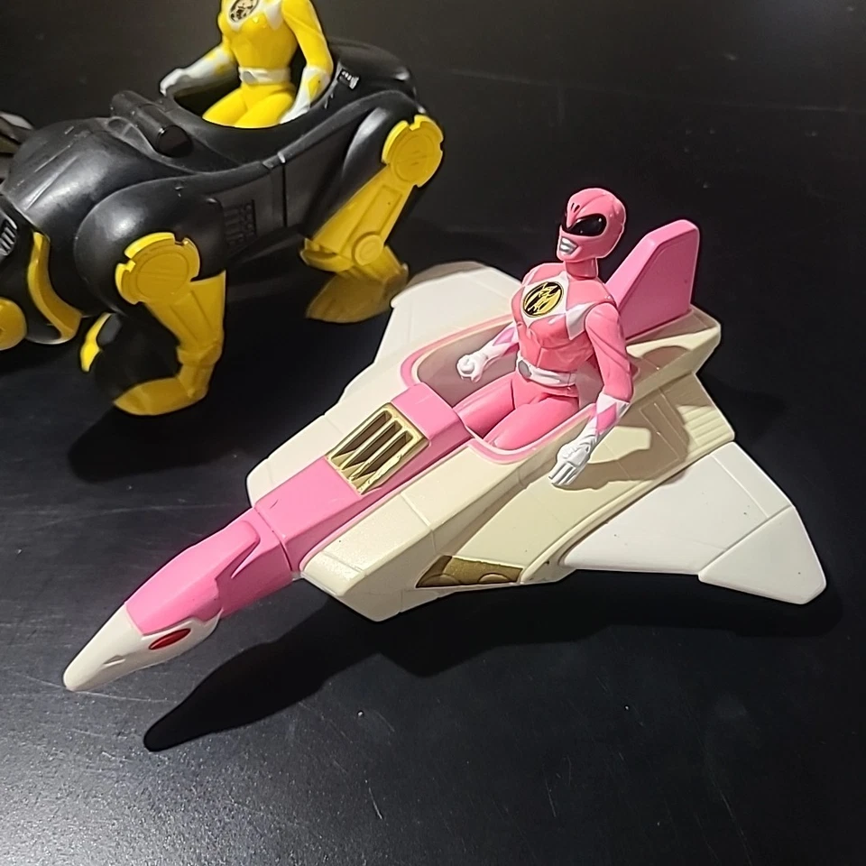 Lote Vehículos Figura De Colección Power Rangers 1995 Juguetes Saban McDonalds Foto 4 de 4