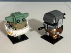 LEGO BrickHeadz Star Wars The Mandalorian & The Child (75317) set.