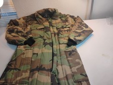 Vintage All Weather Camo Camouflage All in one Jumpsuit Overalls Men's Medium