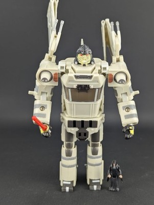 Star Wars Transformers Crossovers Emperor Palpatine Imperial Shuttle complete
