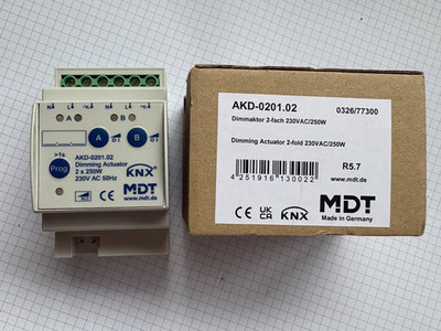 KNX MDT AKD-0201.02 - Dimmaktor AKD 2-fach