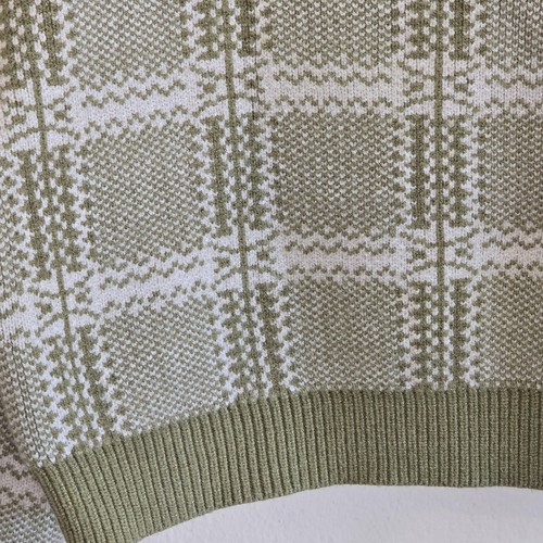 Lulus Best Match Green Plaid Two-Piece Long Sleeve Sweater Dress Womens Small - Picture 12 of 22