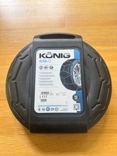 Konig Cg-9 Self-tensioning Tire Chains Size 117 Audi Volvo Bmw Thule