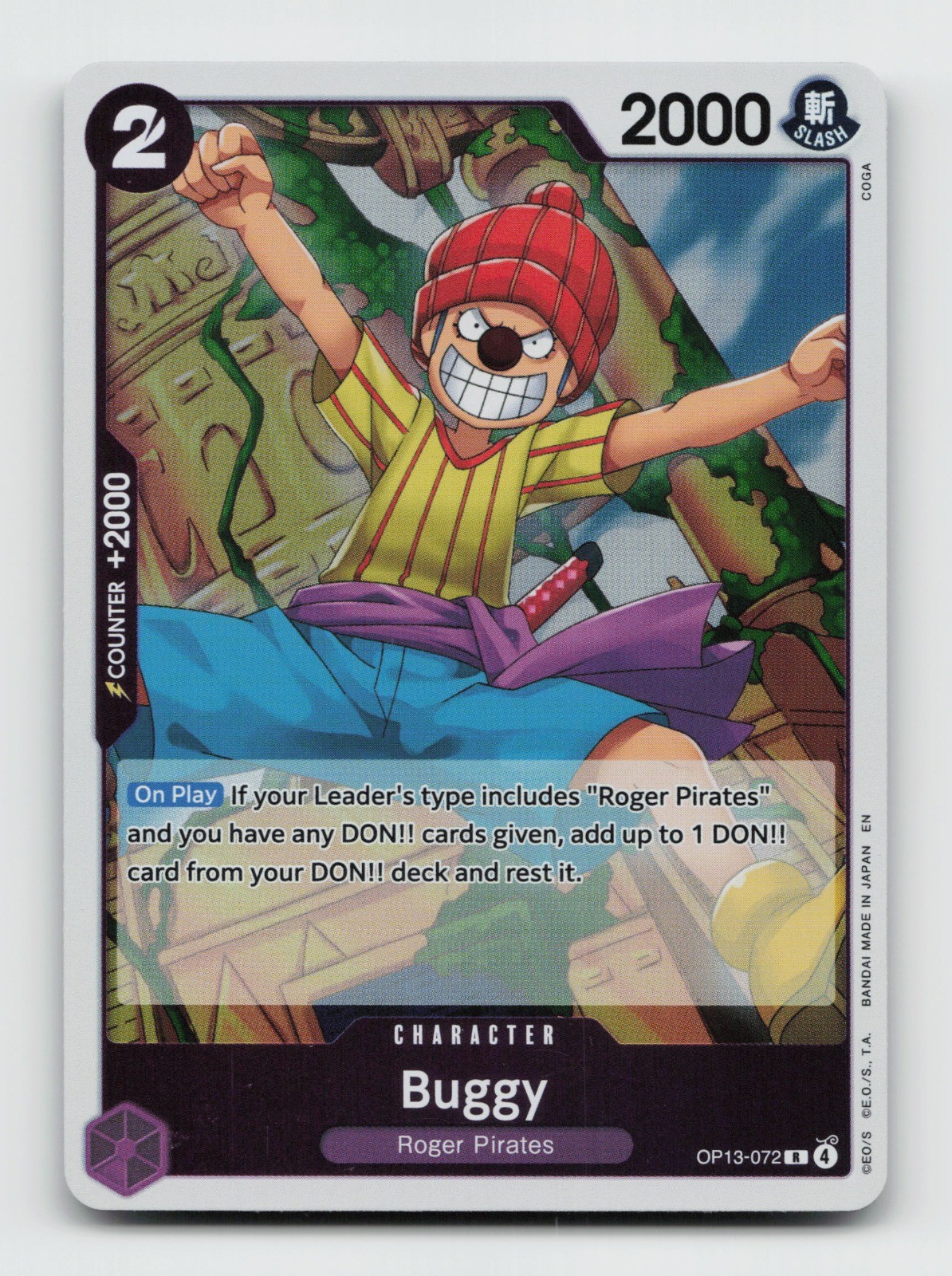 Buggy R Carrying On His Will OP13-072 NMFoil