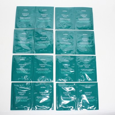8 pack of Aveda Botanical Repair Strengthening Shampoo &Conditioner - 0.34 each