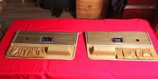 1973-1976 Chevrolet Truck Gmc Door Panel Tan With Deluxe Woodgrain Trim 1973-1976 Chevrolet Truck Gmc Door Panel Tan With Deluxe Woodgrain Trim