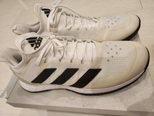 Size 11.5 - Rare Adidas Adizero Ubersonic 4 White Black