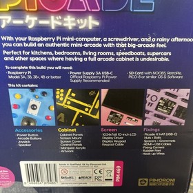 Pimoroni Picade 10-inch UPGRADED Edition - Brand New Sealed Raspberry Pi Arcade