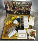 VINTAGE 1970 Parker Brothers ~ MASTERPIECE ART AUCTION BOARD GAME 100% COMPLETE!