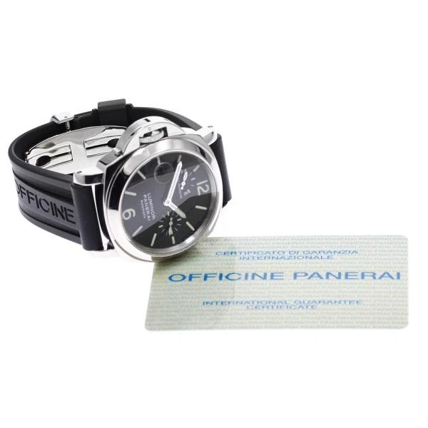 Panerai — Officine Panerai Luminor PAM00123 44mm SS Black Dial Automatic Watch #C1937