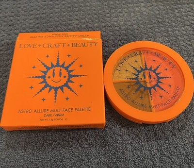 LOVE CRAFT BEAUTY ASTRO ALLURE MULTI-FACE PALETTE - DARK/WARM - 0.26 oz