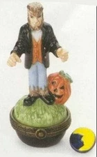 Wolfman Werewolf PHB Porcelain Hinged Box  Midwest Cannon Falls