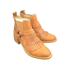 Liebeskind Berlin Women's Ankle Boots Toasted Coffee Nabuck Size EUR 37