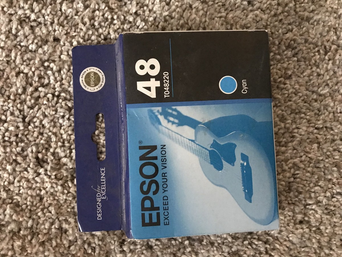 Epson T0482 Original Ink Cartridge - Inkjet - Cyan - 1 Each Epson T0482 Original Ink Cartridge - Inkjet - Cyan - 1 Each