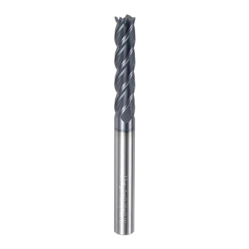Carbide Square End Mill 5/8" AlTiN Coated 4 Flutes Mill Bit 5/8" Shank 4" Long
