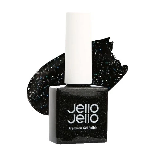 Glitter Black Gel Nail Polish