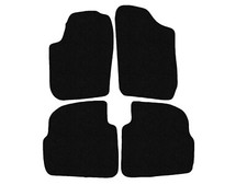 Schwarz Fußmatten Velour für VW Polo IV 9N, 9N2 2001-2009 Autoteppiche, 14xRand