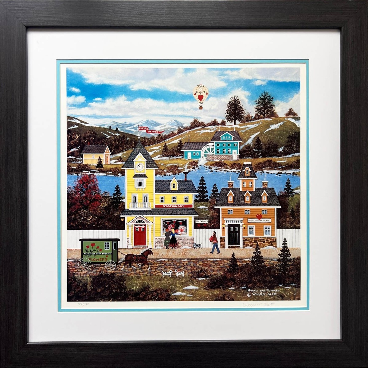 ジェーン・ウースター・スコット Jane Wooster Scott リトグラフ Jane Wooster Scott TEXTURES OF AUTUMN Hand Signed Limited
