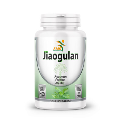 Jiaogulan Herb Pills 100% Gynostemma Pentaphyllum 60 Veggie Caps Organic 500mg 