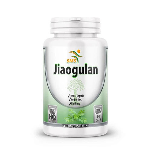 Jiaogulan Herb Pills 100% Gynostemma Pentaphyllum 60 Veggie Caps Organic 500mg
