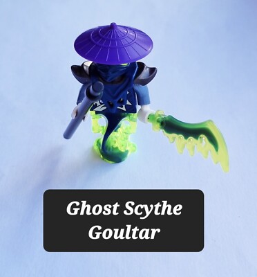 NEU LEGO NINJAGO SENSENMEISTER GHOULT MINIFIGUR MIT ZUBEHÖR NEUWERTIG