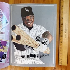 Beckett Focus on Future Stars Magazine 6 Oct 1991 Rocket Ishmael + Big Hurt 8x10