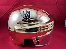 Chandler Stephenson Signed Vegas Golden Knights Gold Mini Helmet Fanatics