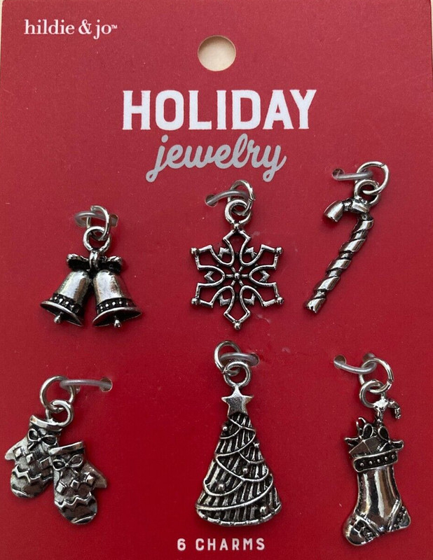 Christmas Shaped Christmas Photo Frame or Wine Glass Charms