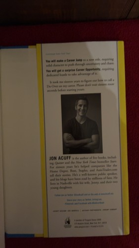 Signed Autographed 1st Edition Hardcover Book Do Over by Jon Acuff - Bild 12 von 19