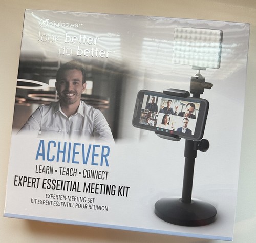 Digipower The Achiever - Video Call Pro Kit 60 Led Light Stand Smartphone Holder - Afbeelding 1 van 2