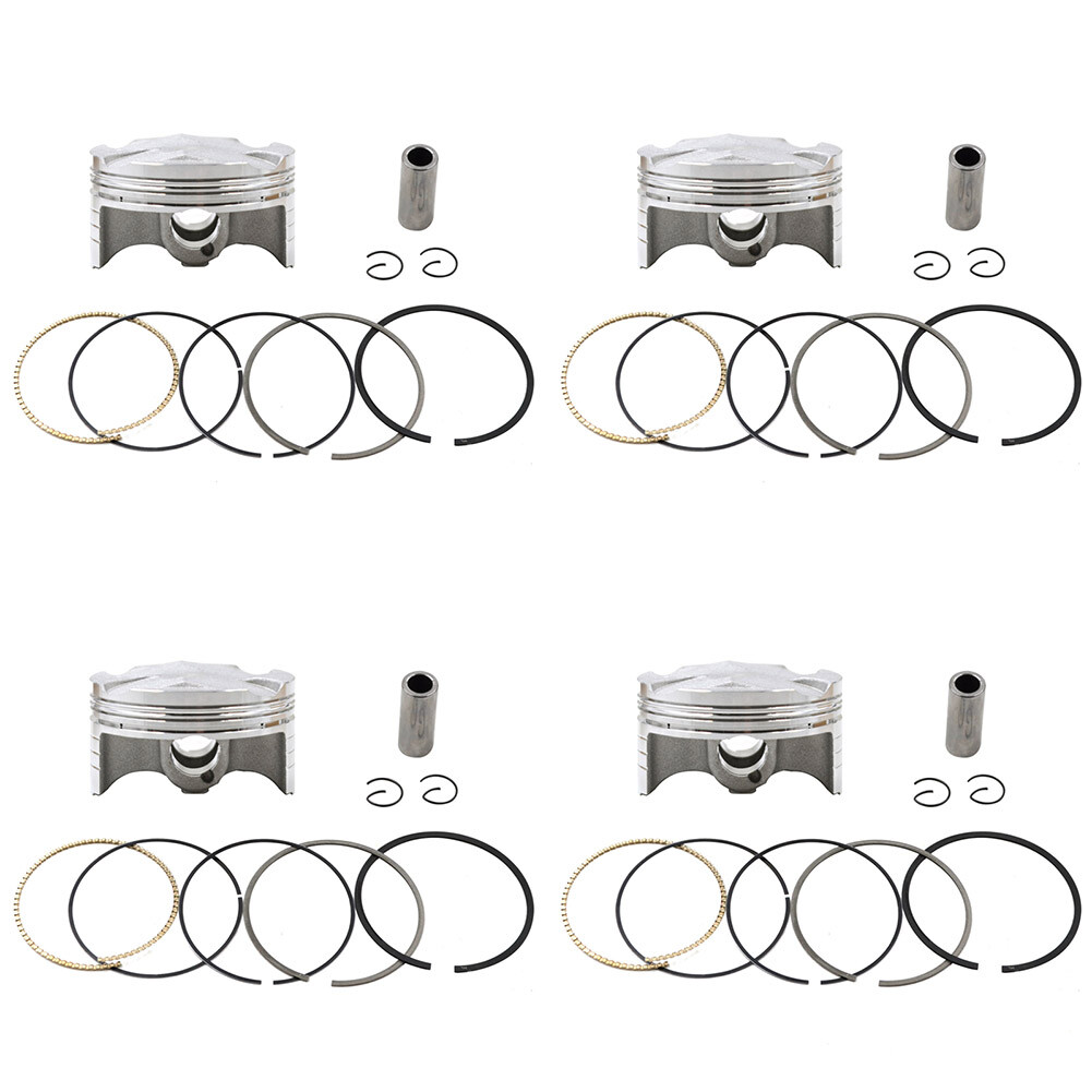 ⭐️ 4 SETS For 2008-2020 YAMAHA YZF-R6 YZFR6 PISTON & RINGS KIT