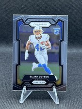 2023 Panini Prizm Football #352 Elijah Dotson Rookie RC Los Angeles Chargers QTY