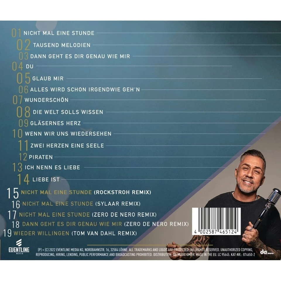 Mike Leon Grosch CD Wenn wir uns wiedersehen Album + 5 Bonus Hits Deluxe Neu Ovp - Bild 2 von 2