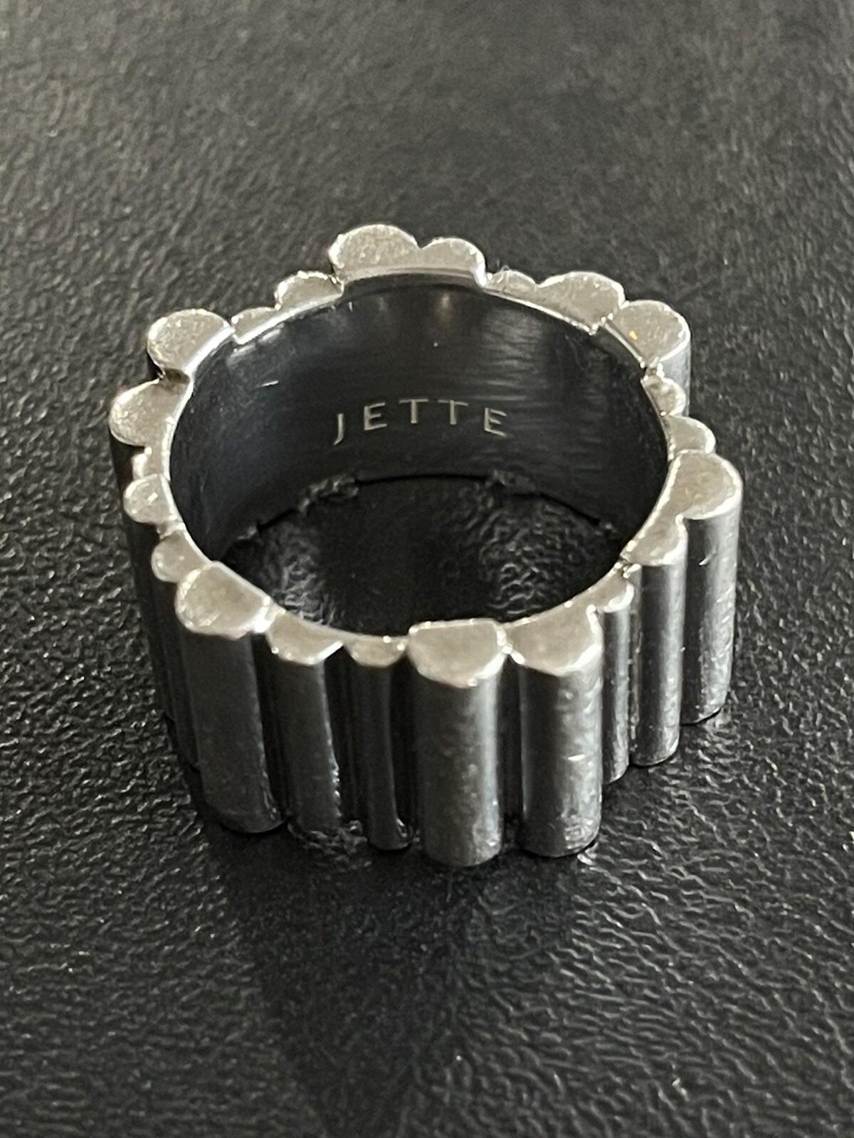 Silver RING Jette German Designer Solid 925 Silve… - image 1