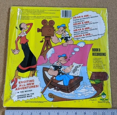 Popeye The Sailor Man Vinyl In The Movies New - Picture 4 of 8