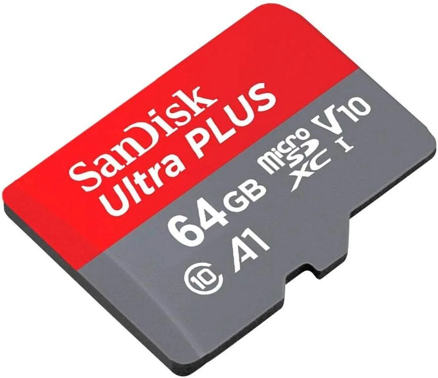 Sandisk Ultra Plus 64GB  MicroSDXC Card class 10 A1 V10 - Image 4 of 4