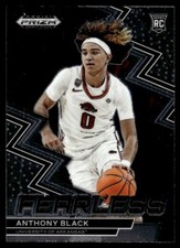 Anthony Black Rookie 2023-24 Panini Prizm Draft Picks Fearless #10 BAsketball