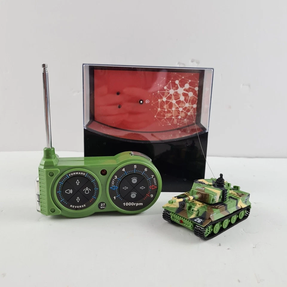 Mini RC Tank 2117 Model High Simulation Speed Military Vehicle Kid Boy Toy Gift - Image 4 of 4
