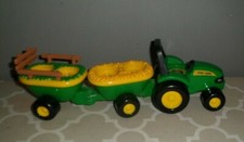 John Deere Animal Sounds Hay Ride Tractor Toy GW1