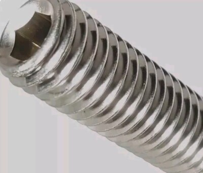 3/8-16 x 1-1/2'' Socket Set Screws (10), 18-8 STAINLESS  Cup Pt. Quality HARDWARE