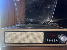 Victrola 3-in-1 Bluetooth Record Player Built in Speaker ** Needs New NEEDLE**