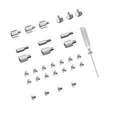 30PC M.2 Nvme SSD Screw Kit, M.2 Standoff and Mounting Screws for Asus ASRockvgO