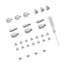 30PC M.2 Nvme SSD Screw Kit, M.2 Standoff and Mounting Screws for Asus ASRockvgO