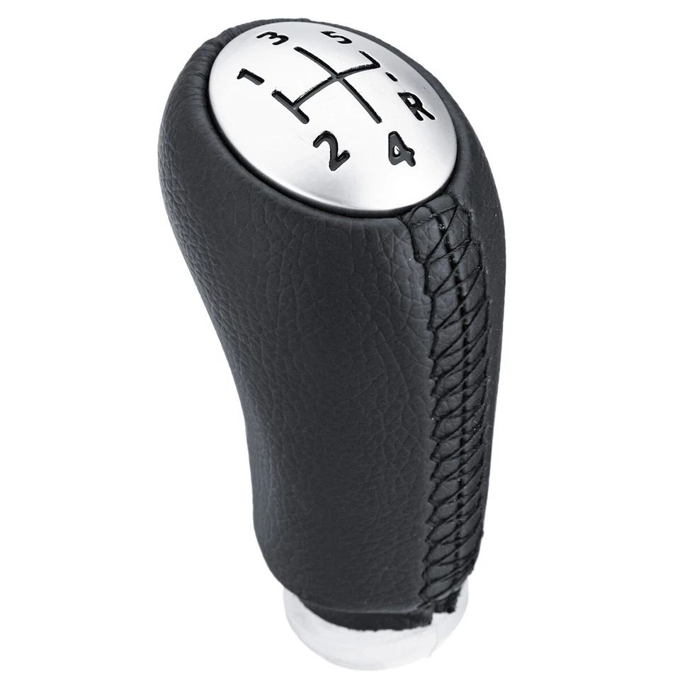 5 Speed Gear Shift Knob Leather For RENAULT Laguna Megane Scenic 2 Clio 3 Kangoo - Image 3 of 4