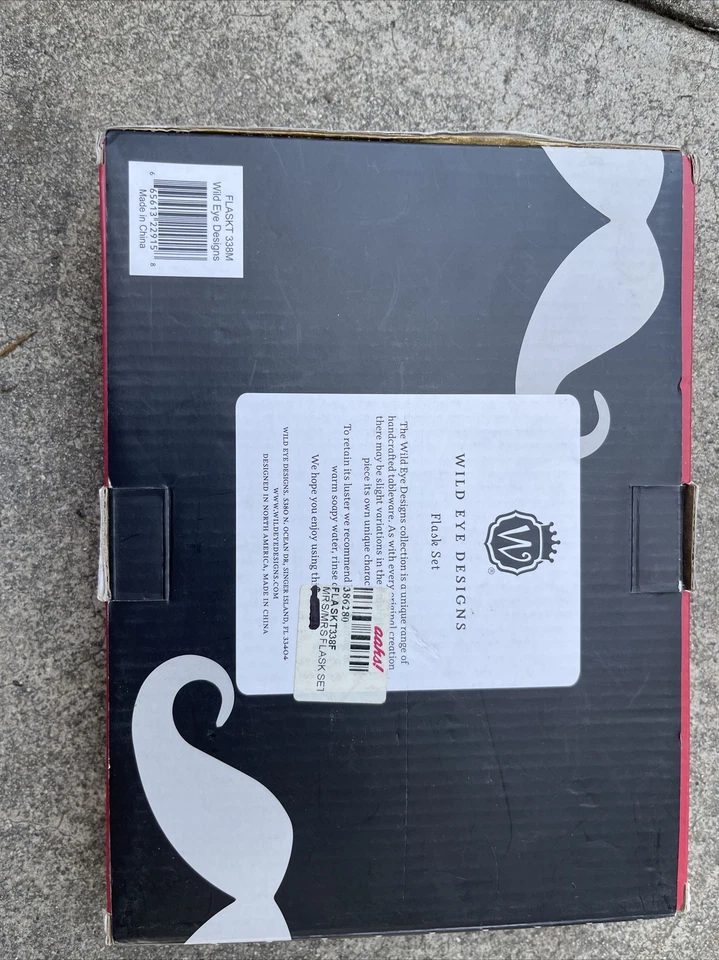 Juego de dos frascos His And His, Wild Eye Designs (7 fl. oz) -pre amado nunca usado Foto 3 de 4