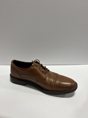 Rockport Mens Tanner Plain Toe Oxford Brown Size 11.5WIDE | eBay