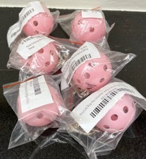 Pack of 6 New Pickle Preferred Mini Pickleball Key Chain Key Ring Set